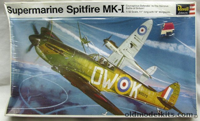 Revell 1/32 Supermarine Spitfire Mk1 - 610 Sq 'County of Chester', H282 plastic model kit